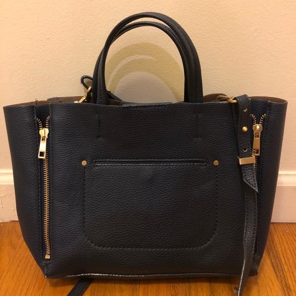 Ann Taylor Handbags - Ann Taylor Navy Bag